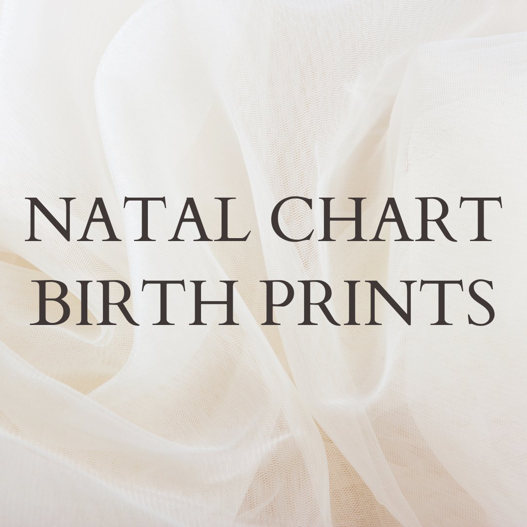 NATAL CHART PRINTS