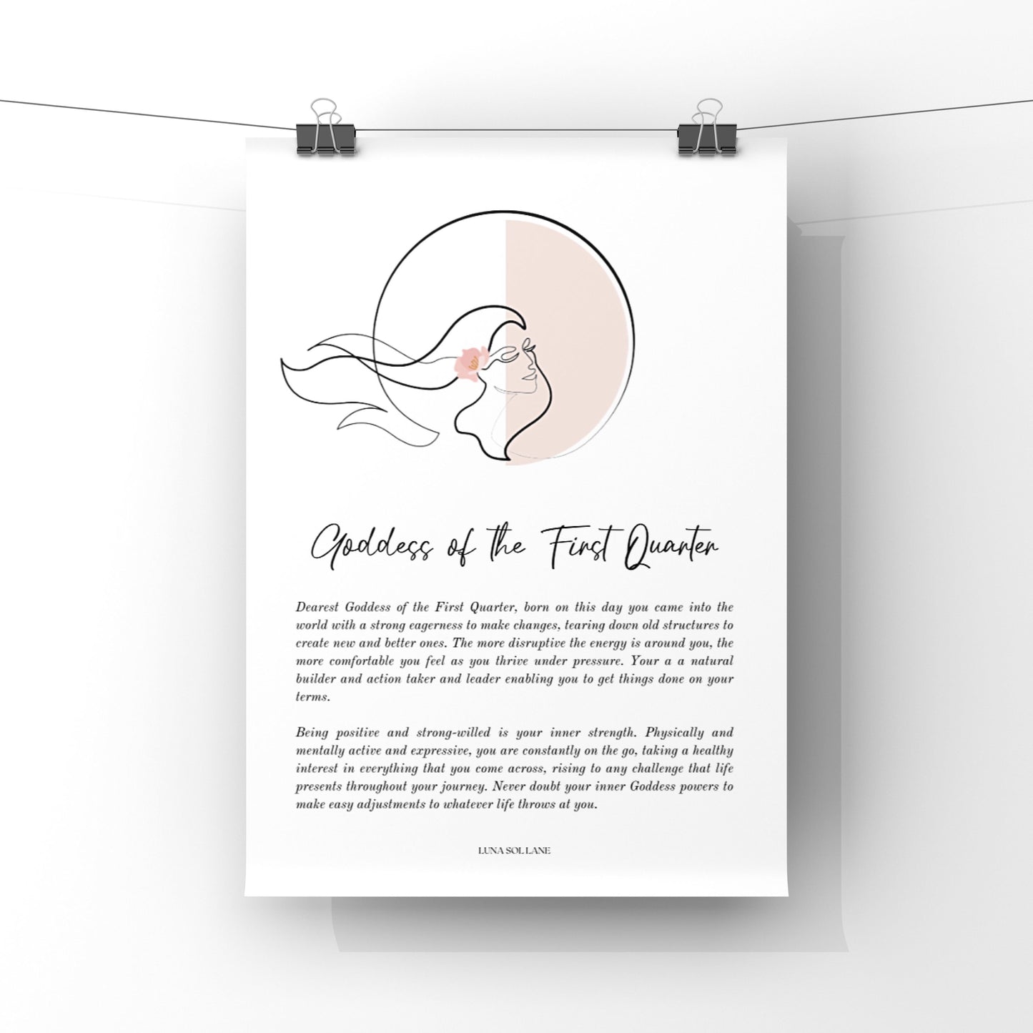 Goddess of the Luna 2.0 - First Quarter