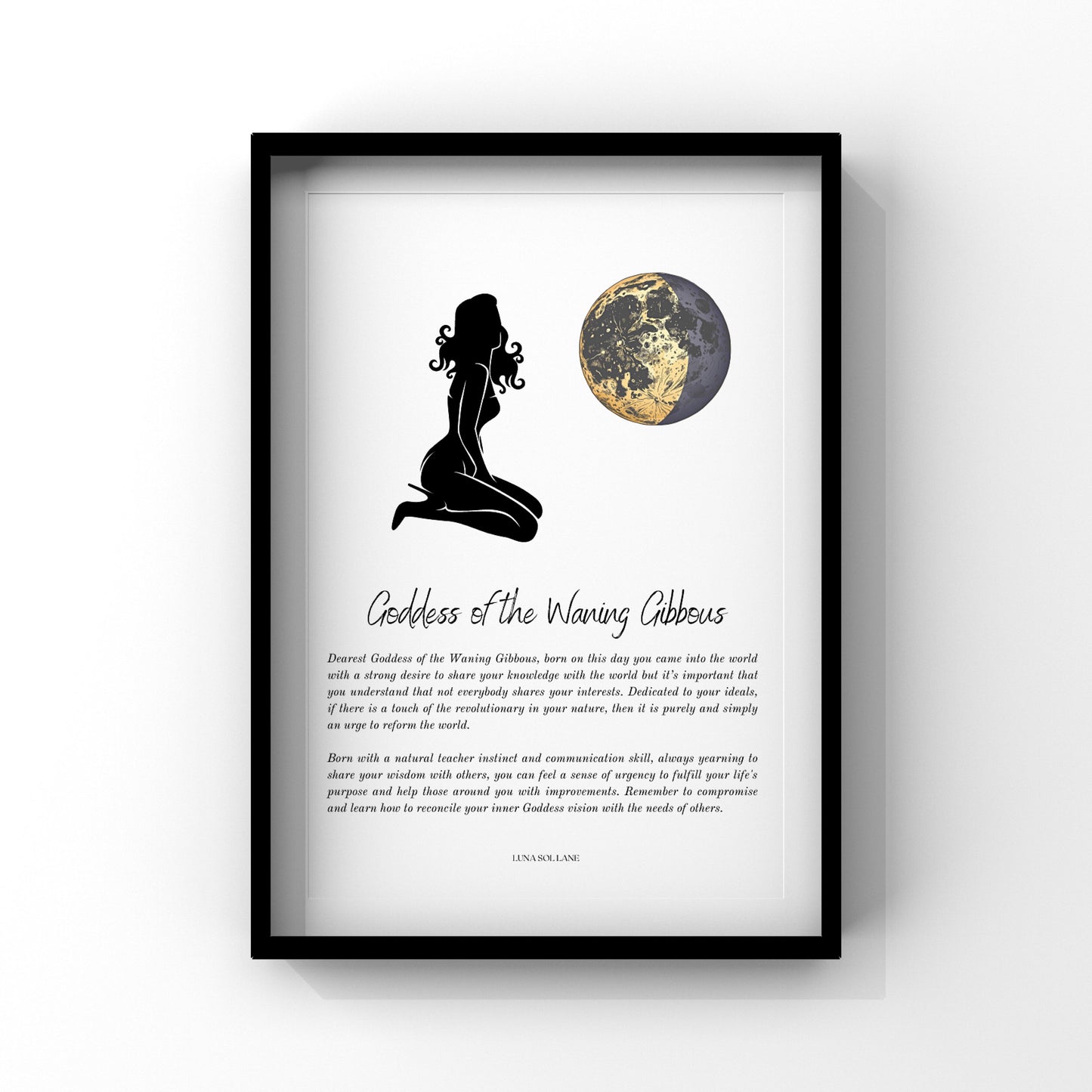Goddess of the Luna 1.0 - Waning Gibbous
