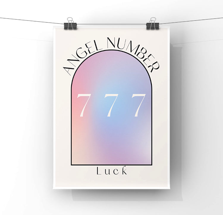 Angel Number - 777 - Luck