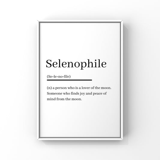 Selenophile - Lover of the Moon