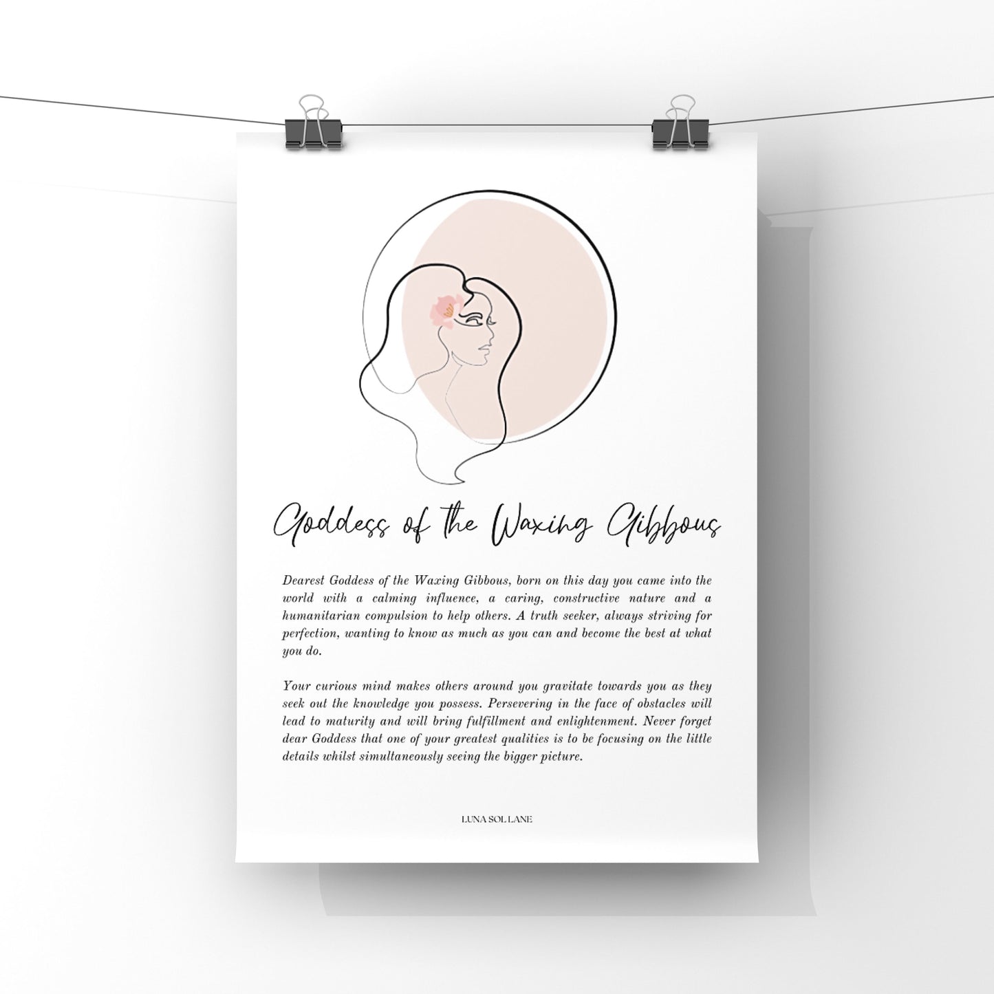 Goddess of the Luna 2.0 - Waxing Gibbous