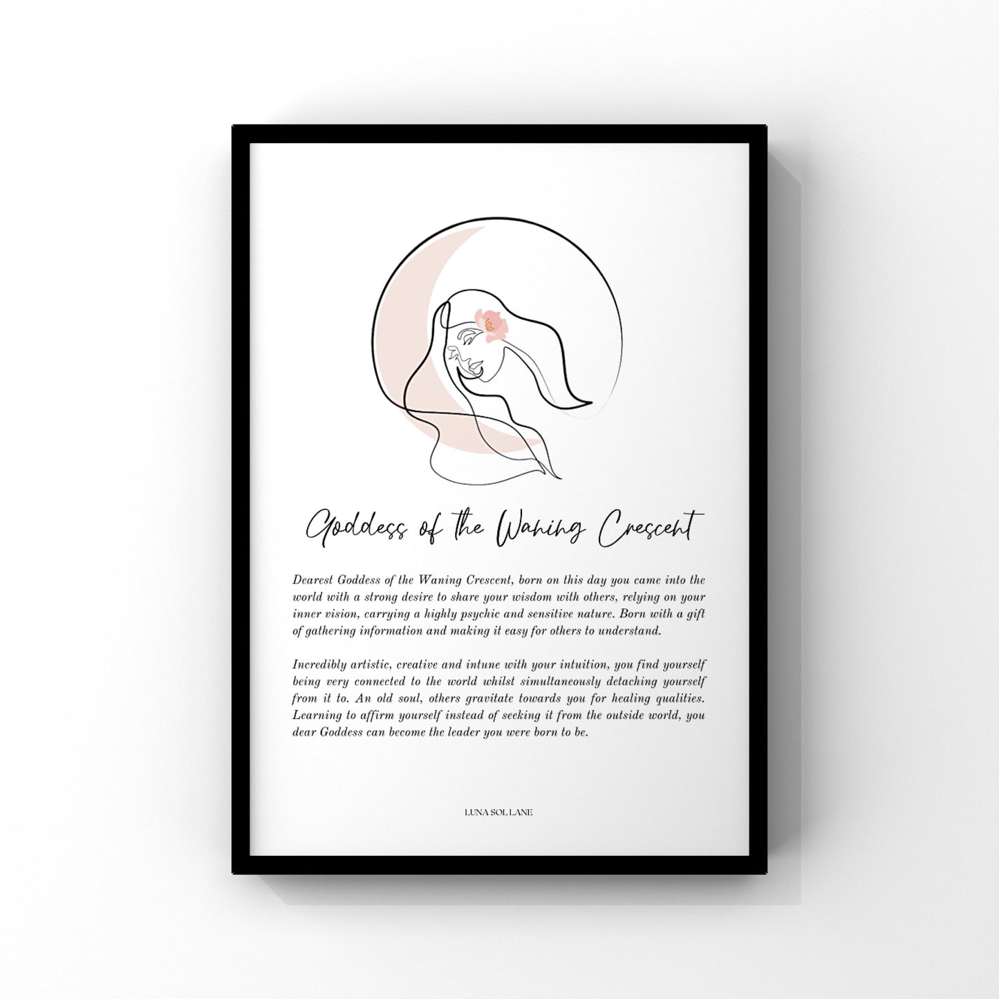 Goddess of the Luna 2.0 - Waning Crescent