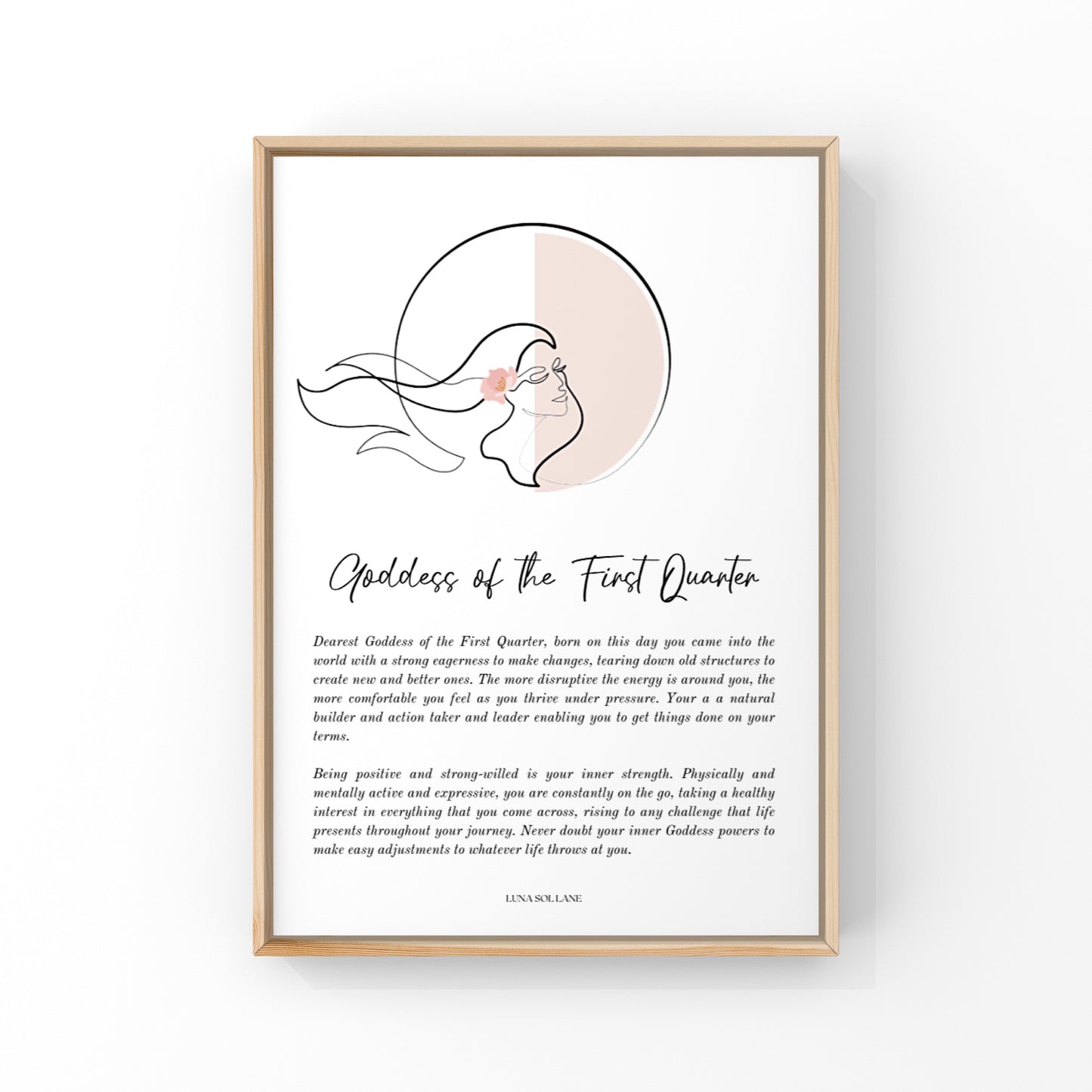 Goddess of the Luna 2.0 - First Quarter