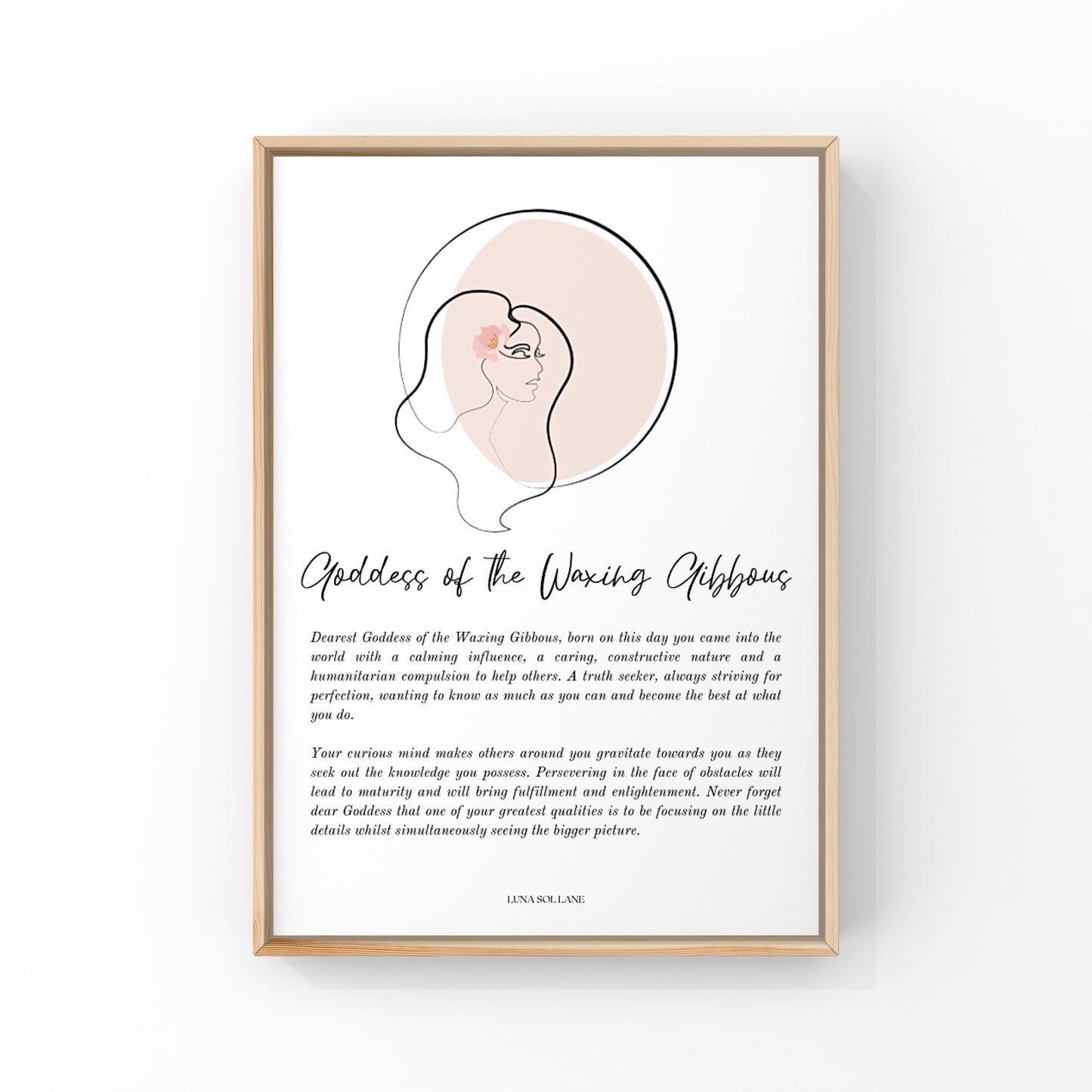 Goddess of the Luna 2.0 - Waxing Gibbous