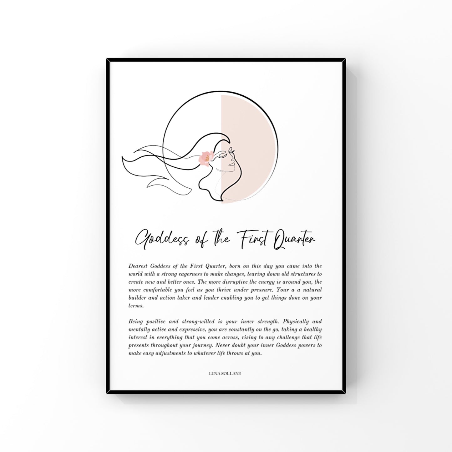Goddess of the Luna 2.0 - First Quarter