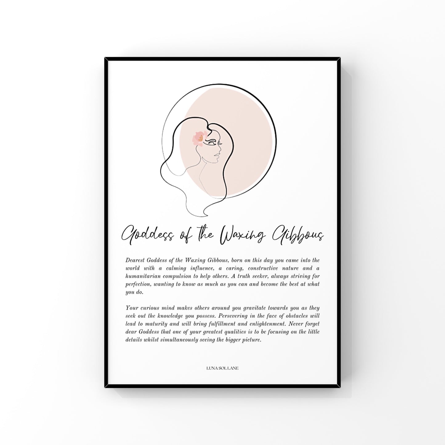 Goddess of the Luna 2.0 - Waxing Gibbous
