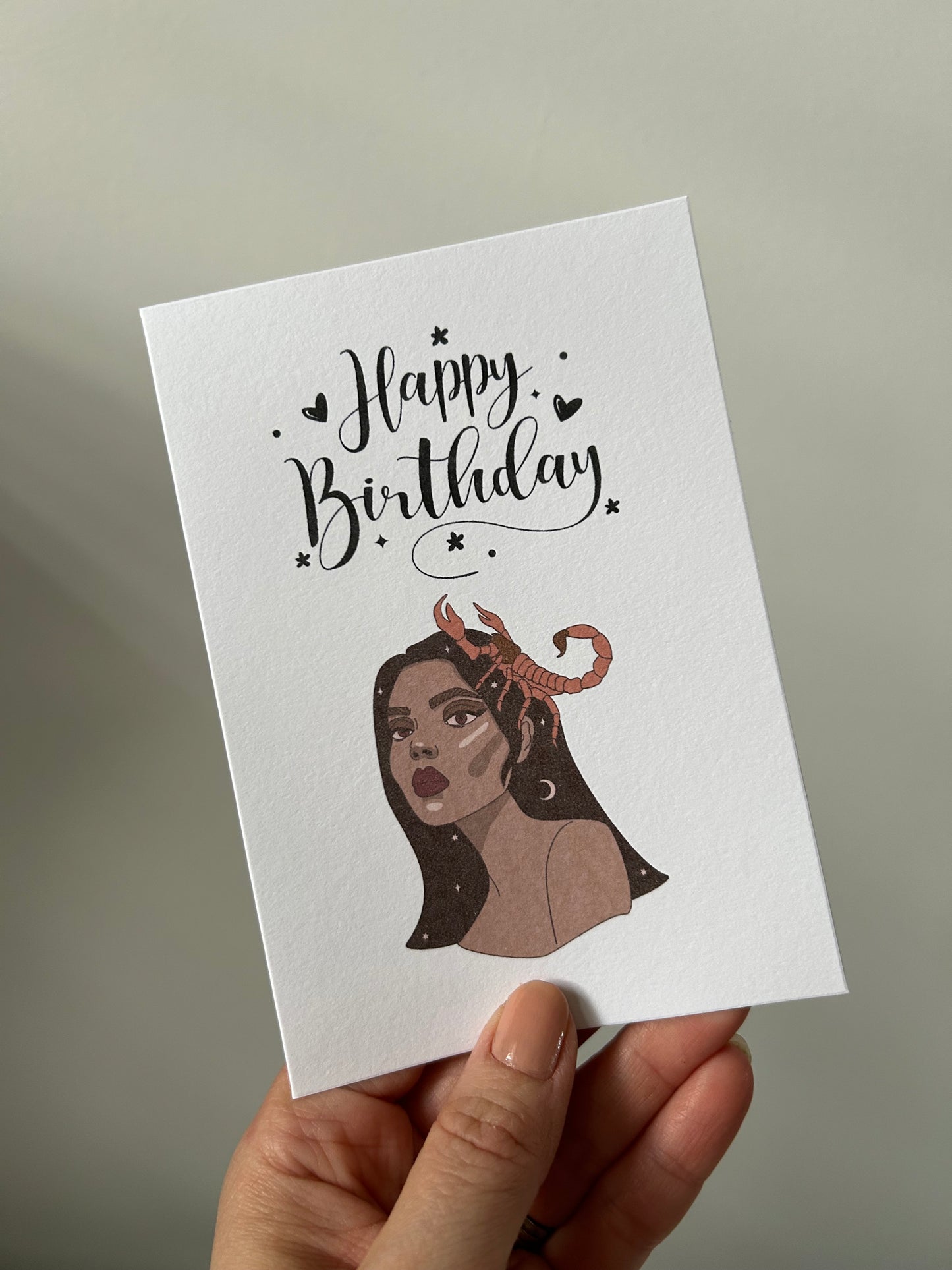 Zodiac Greeting Cards “Happy Birthday” A6