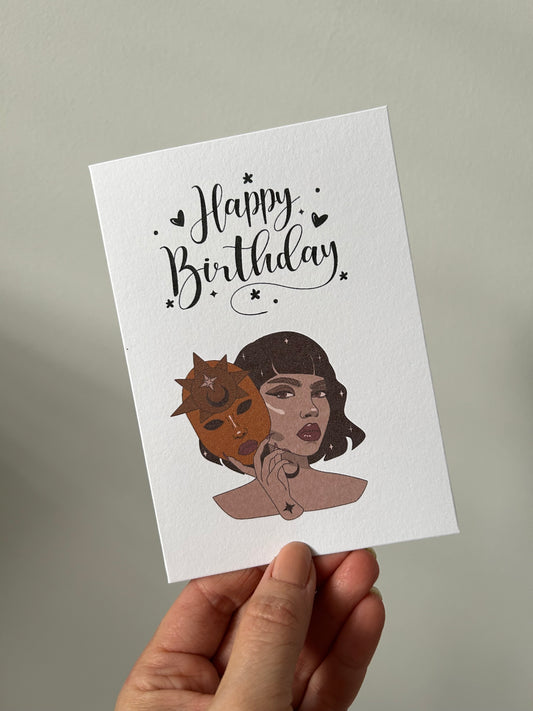 Zodiac Greeting Cards “Happy Birthday” A6