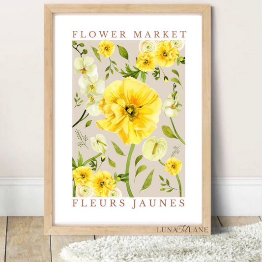 Flower Market - Peonies White