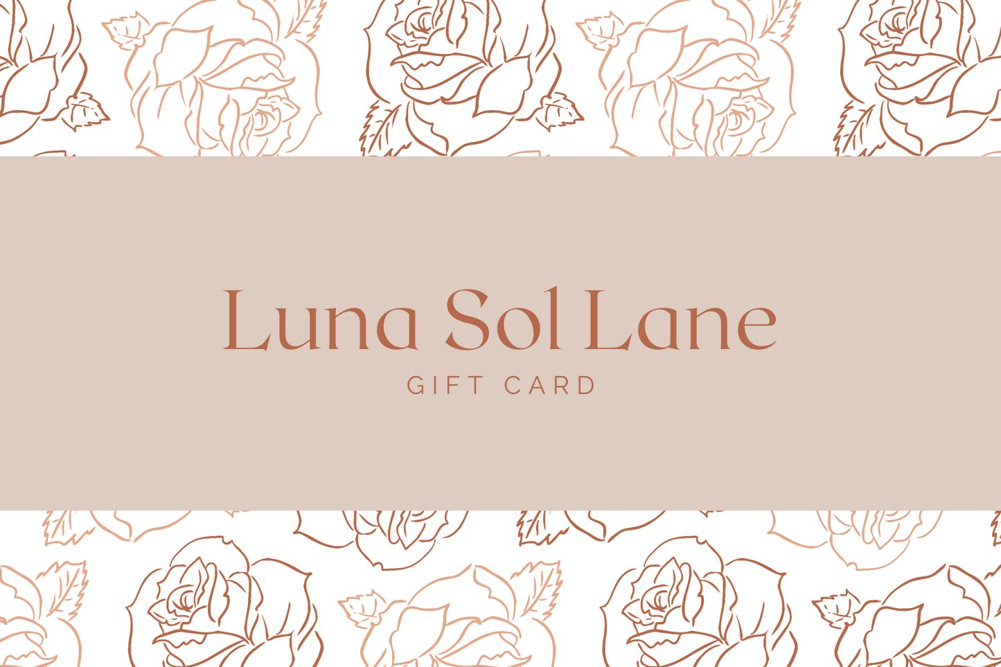 Luna Sol Lane - Gift Card