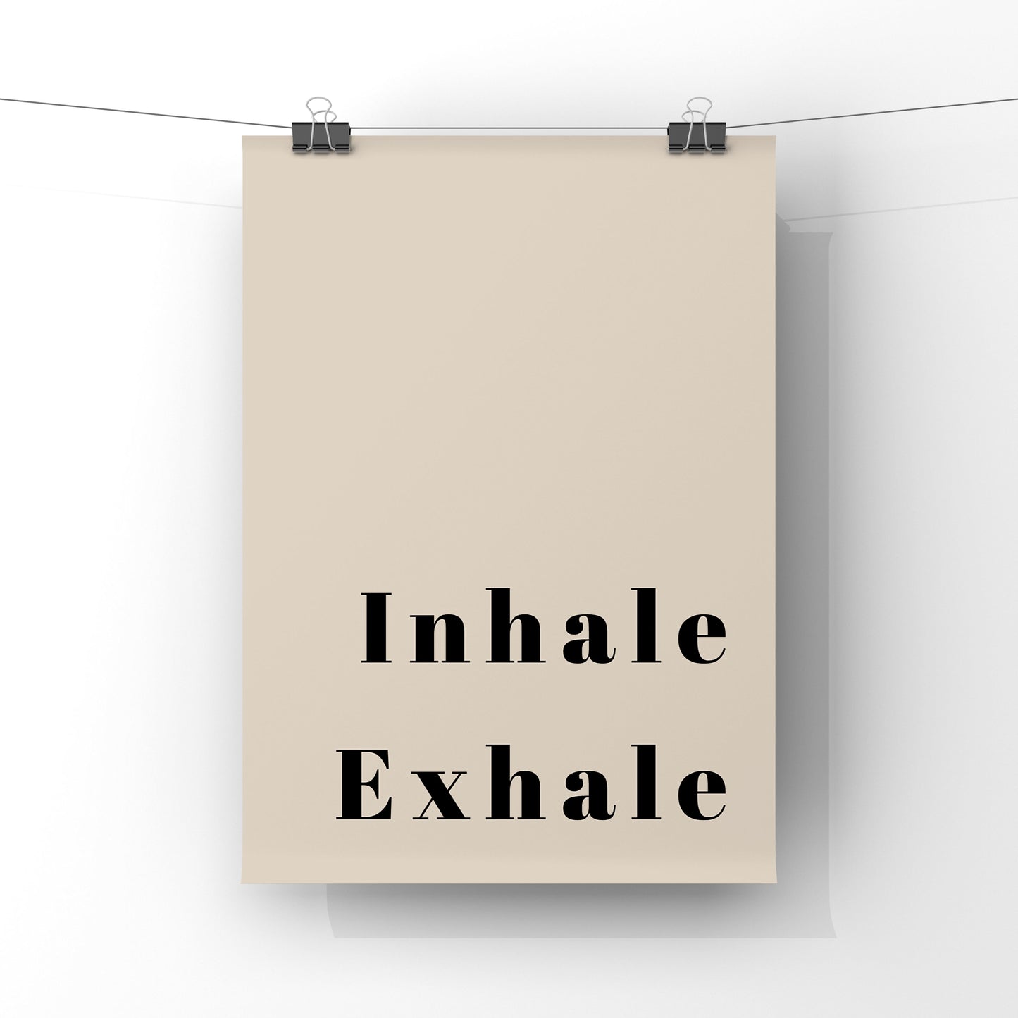 Inhale Exhale (more colour options)