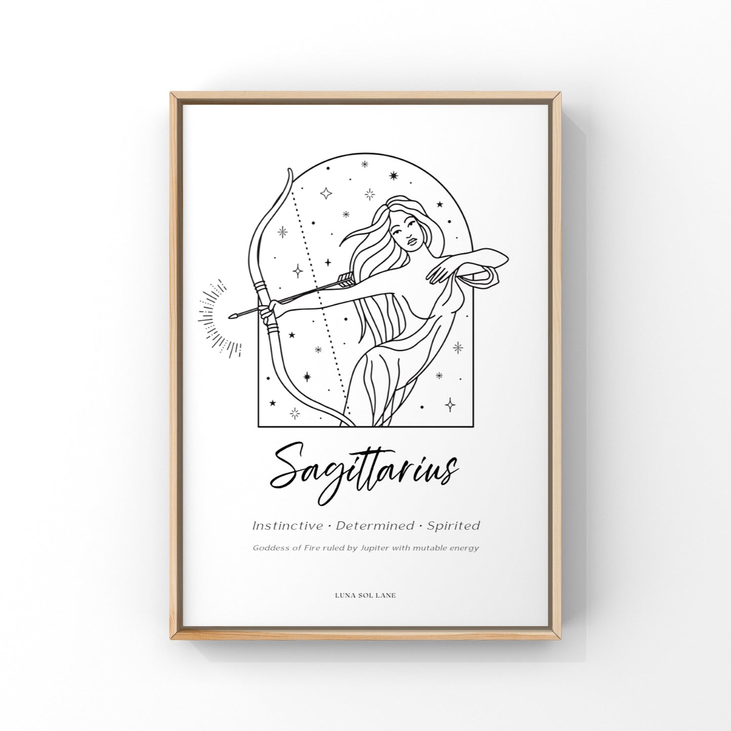 Goddess of the Zodiac 2.0 - Sagittarius