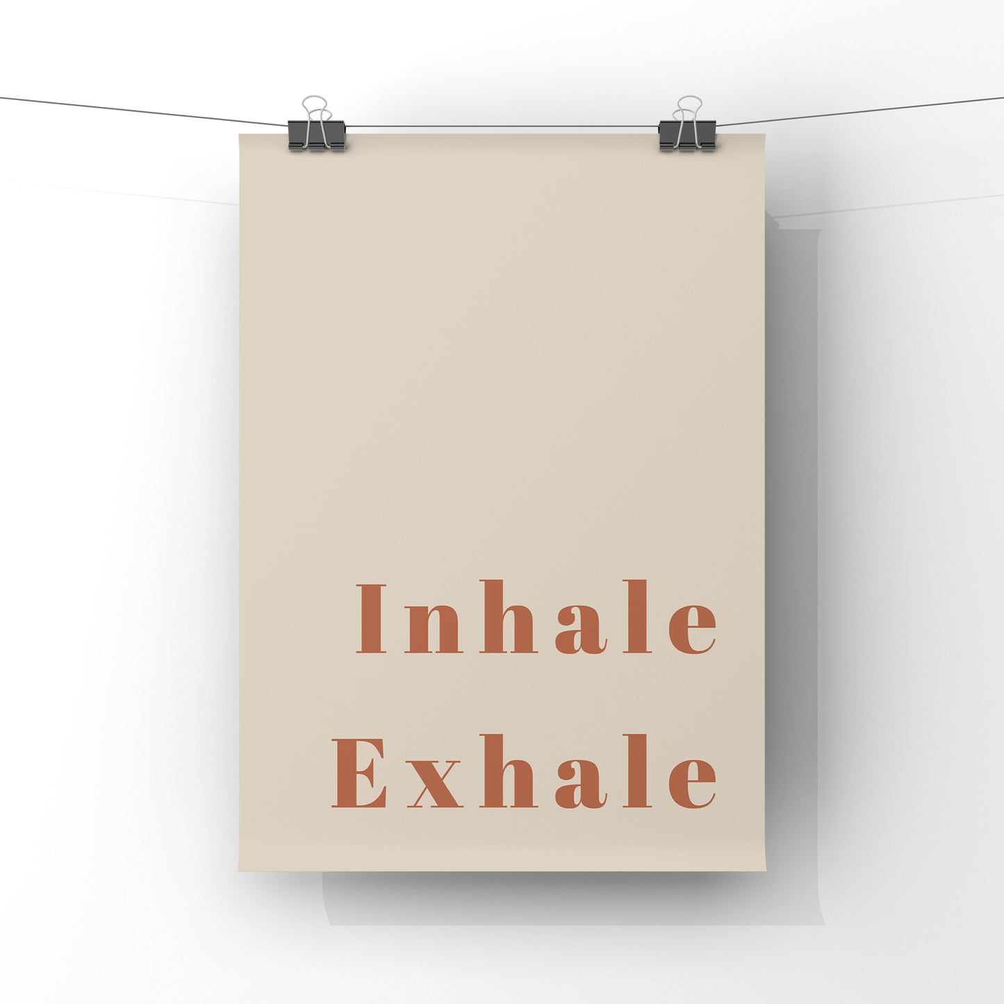 Inhale Exhale (more colour options)