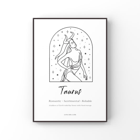 Goddess of the Zodiac 2.0 - Taurus