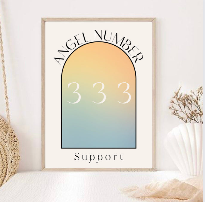 Angel Number - 333 - Support