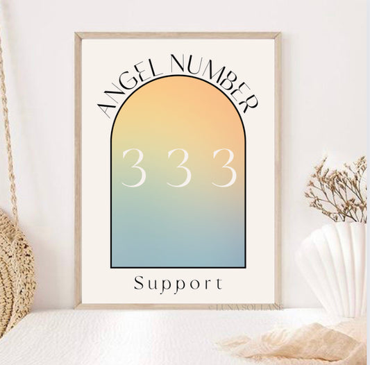 Angel Number - 333 - Support