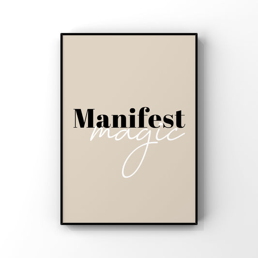 Manifest Magic (more colour options)