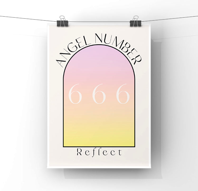 Angel Number - 666 - Reflect