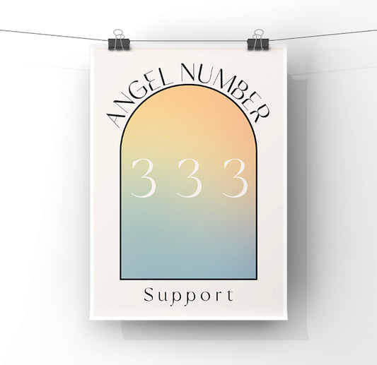 Angel Number - 333 - Support