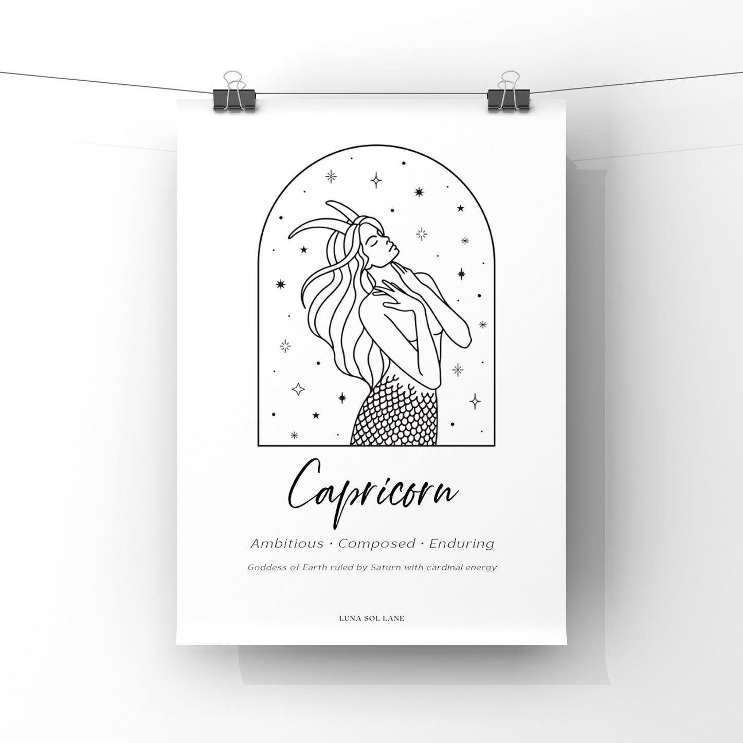 Goddess of the Zodiac 2.0 - Capricorn