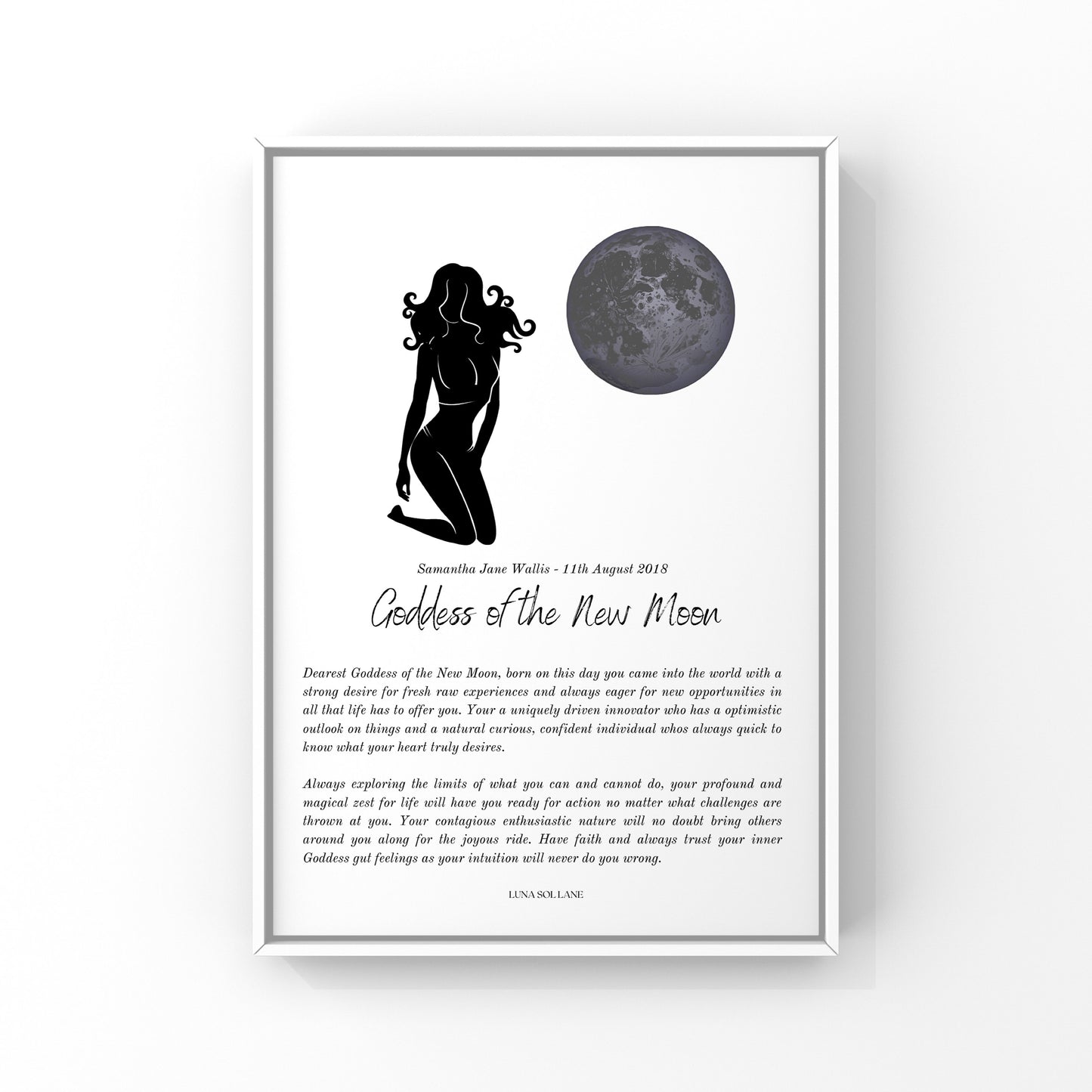 Goddess of the Luna 1.0 - Custom Name Personalised