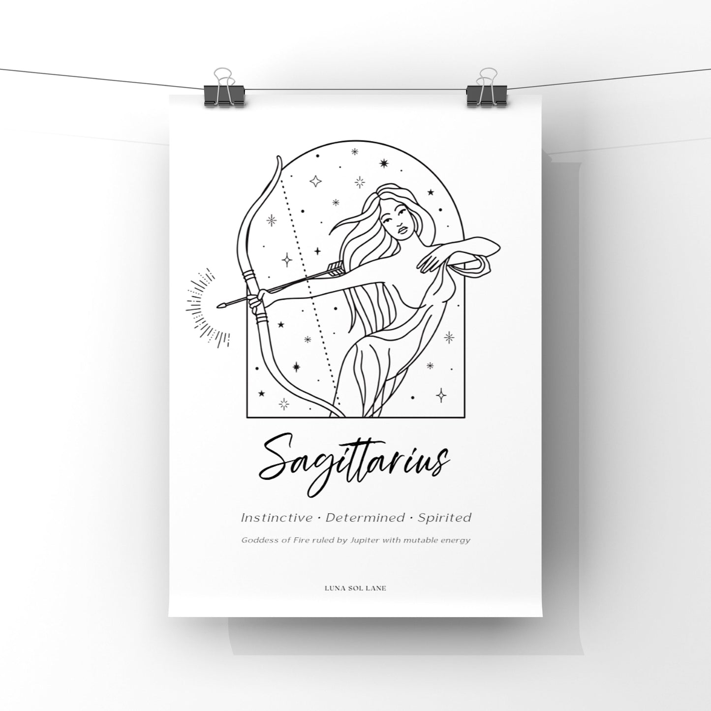 Goddess of the Zodiac 2.0 - Sagittarius