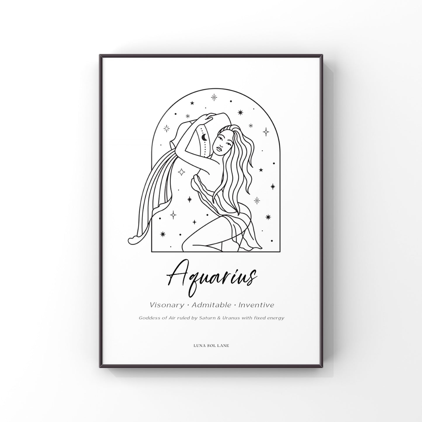 Goddess of the Zodiac 2.0 - Aquarius