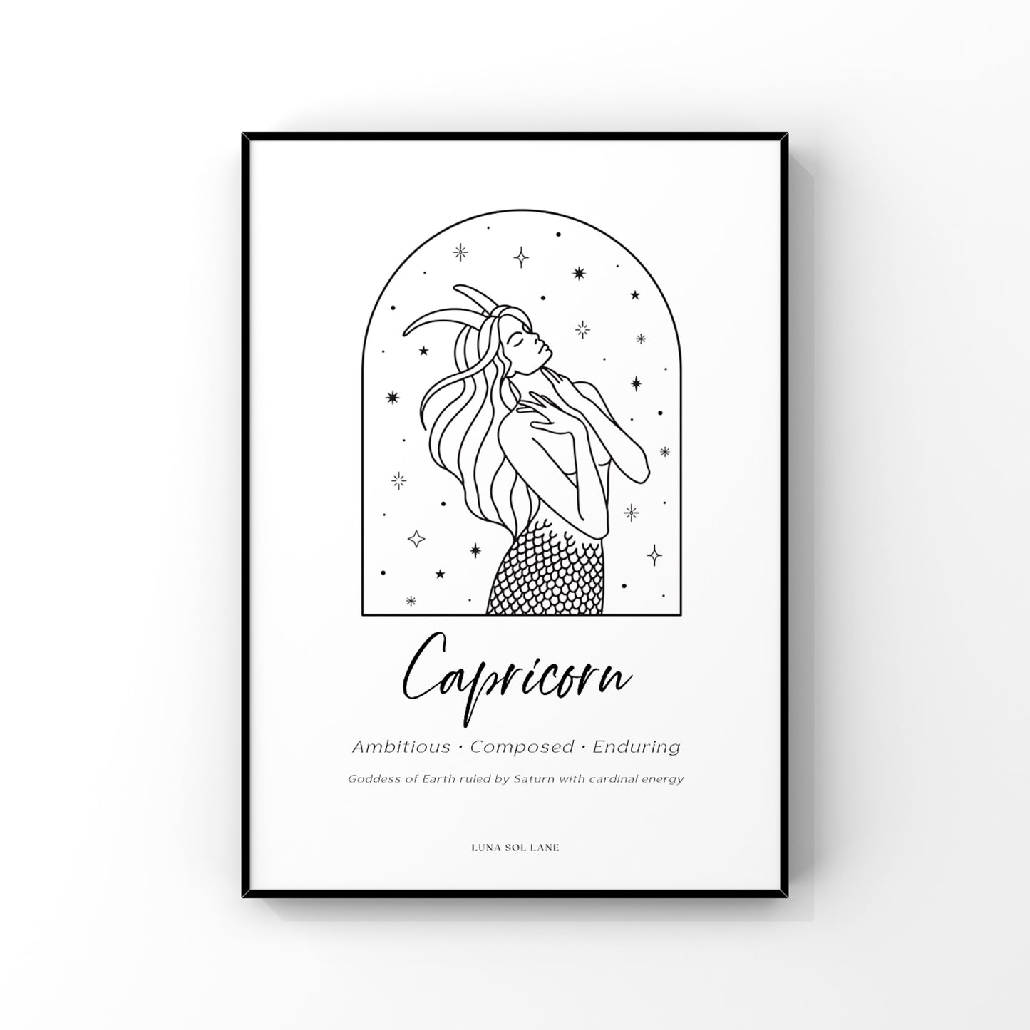 Goddess of the Zodiac 2.0 - Capricorn