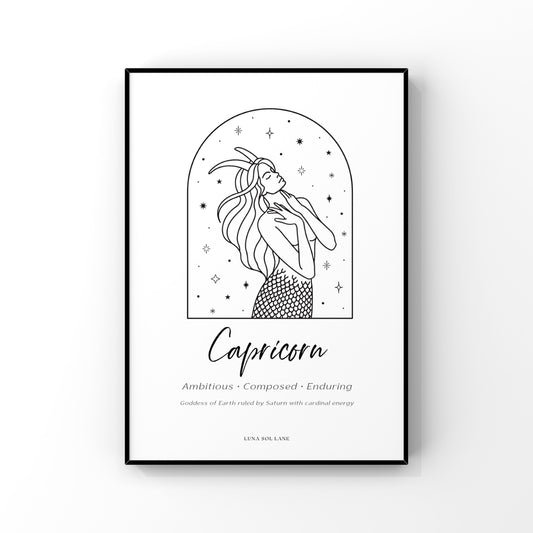 Goddess of the Zodiac 2.0 - Capricorn