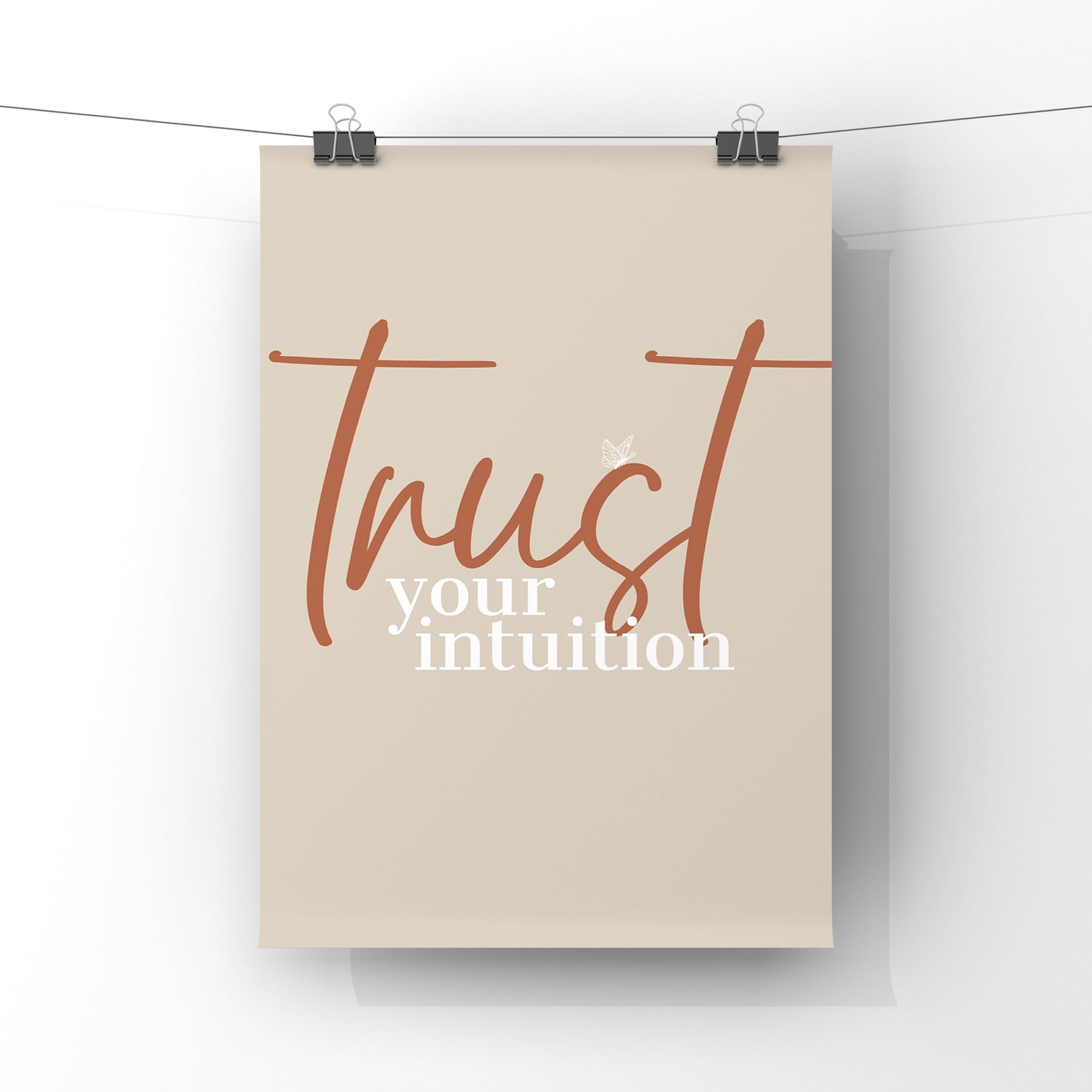 Trust your Intuition (more colour options)